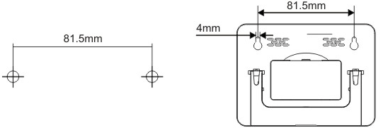 Instalare baterii termostat ambient Poer Smart